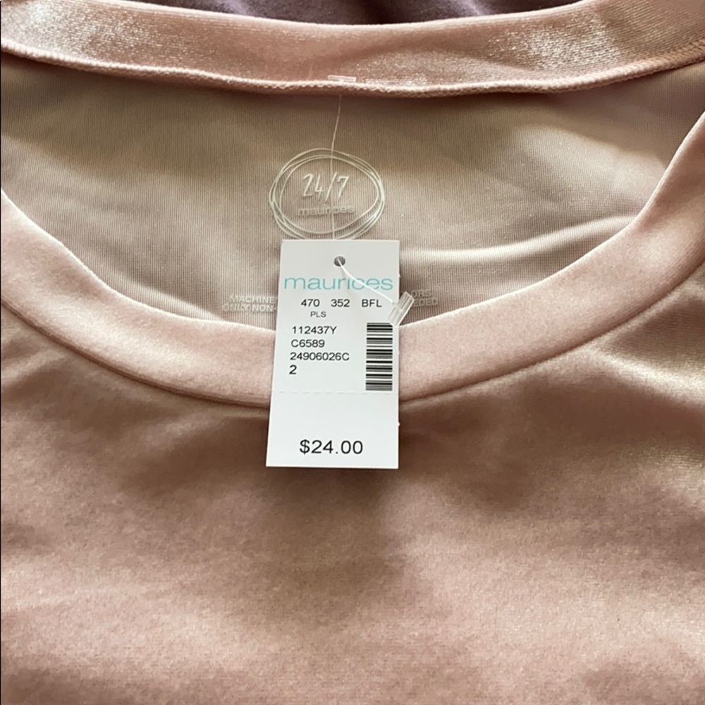Velvet T-shirt